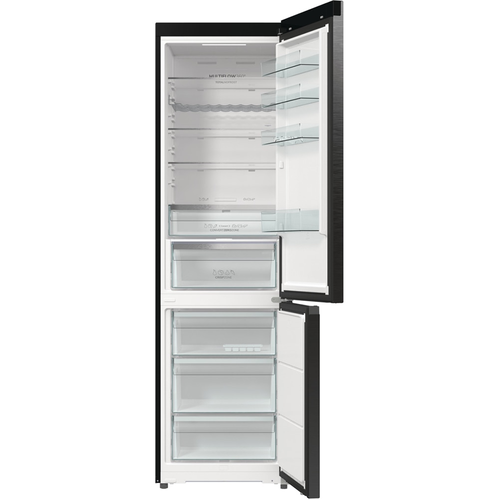 Combina frigorifica GORENJE NRB620C61BX4WFE, NoFrost Plus, 413 l, H 203 cm, Clasa C, Wi-Fi, antracit
