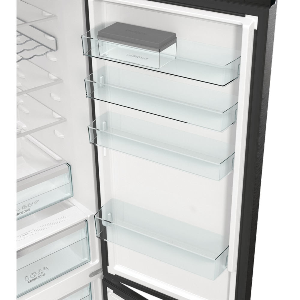 Combina frigorifica GORENJE NRB620C81BX4WFE, NoFrost Plus, 413 l, H 203 cm, Clasa C, Wi-Fi, antracit