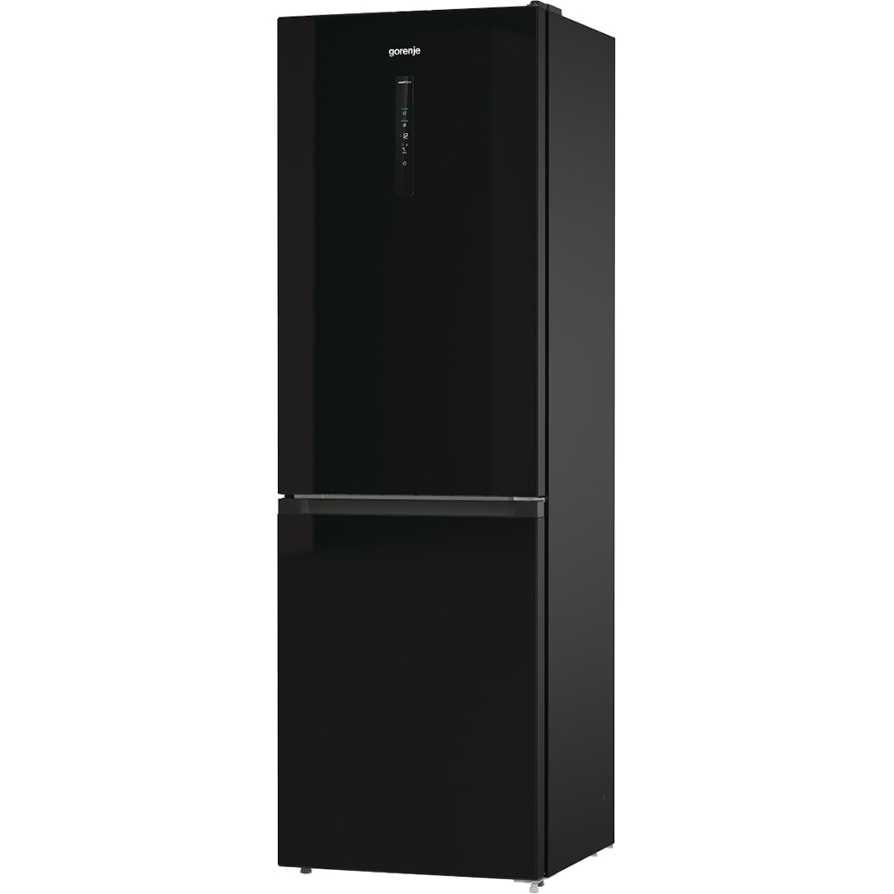 Combina frigorifica GORENJE NRK6192ABK4, No Frost Plus, 300 l, H 185 cm, Clasa E, negru
