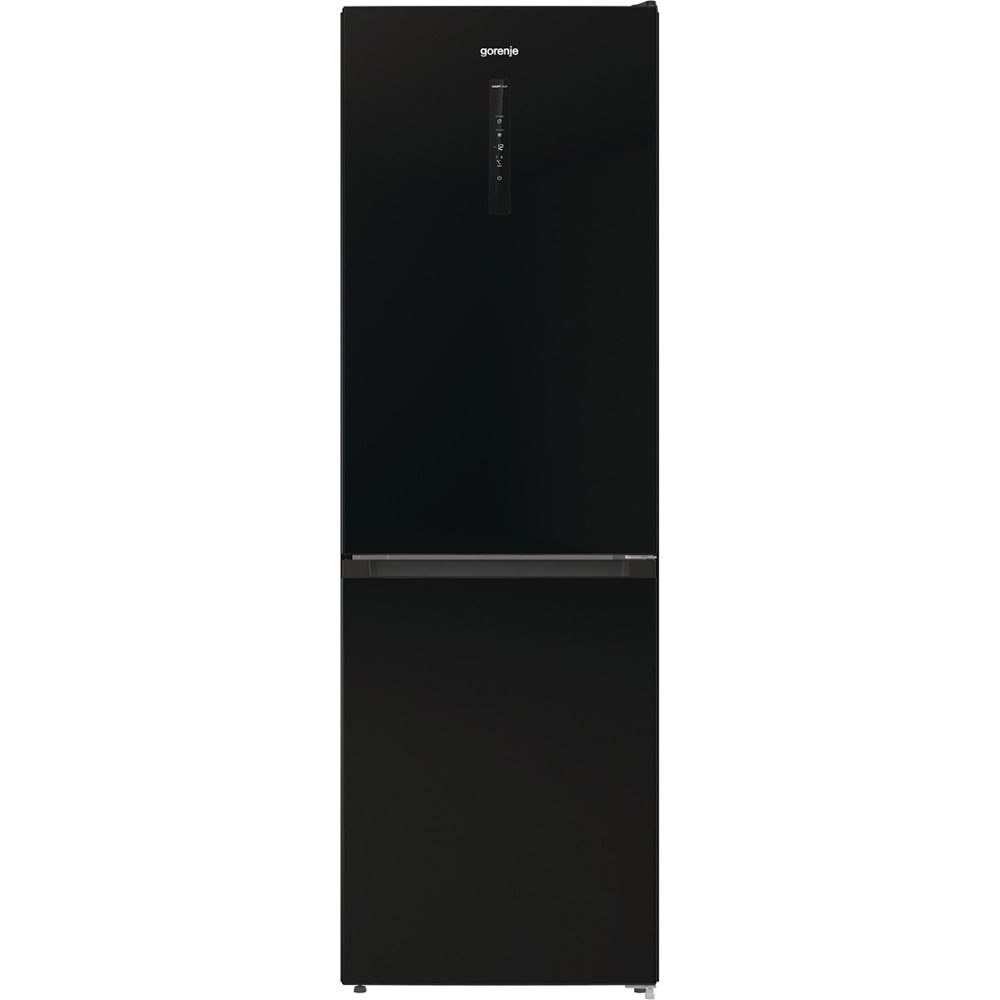 Combina frigorifica GORENJE NRK6192ABK4, No Frost Plus, 300 l, H 185 cm, Clasa E, negru