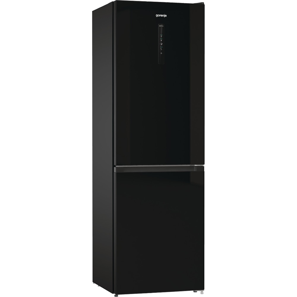 Combina frigorifica GORENJE NRK6192ABK4, No Frost Plus, 300 l, H 185 cm, Clasa E, negru