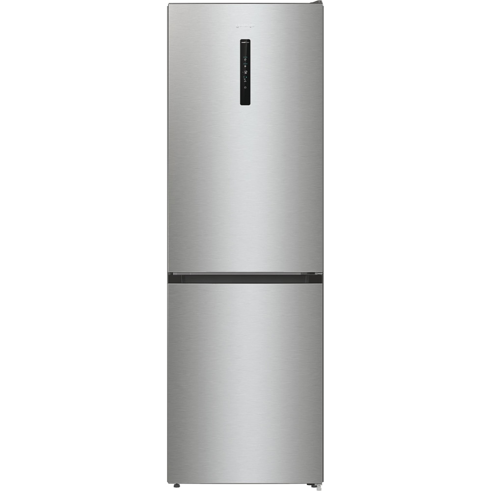 Combina frigorifica GORENJE NRK6192AXL4, NoFrost Plus, 300 l, H 185 cm, Clasa E, inox