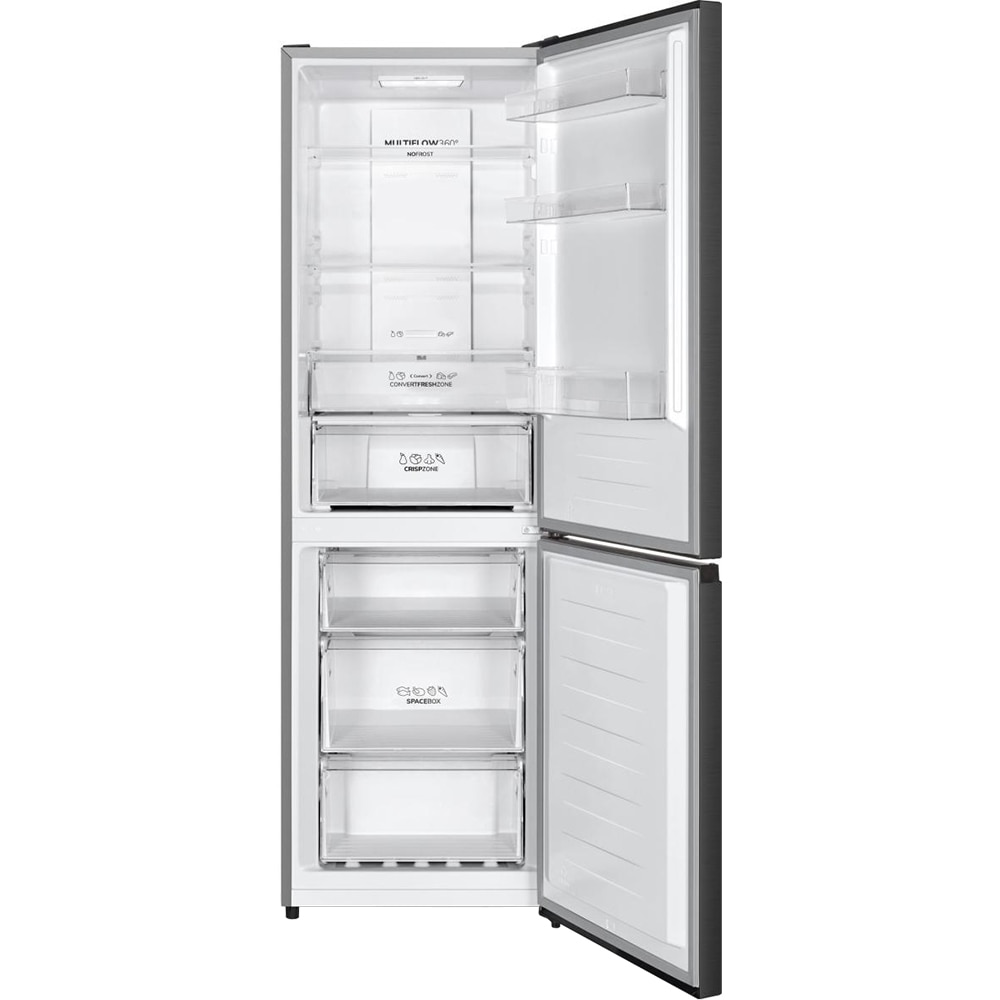 Combina frigorifica GORENJE NRK619CABXL4, No Frost Plus, 304 l, H 186 cm, Clasa C, negru