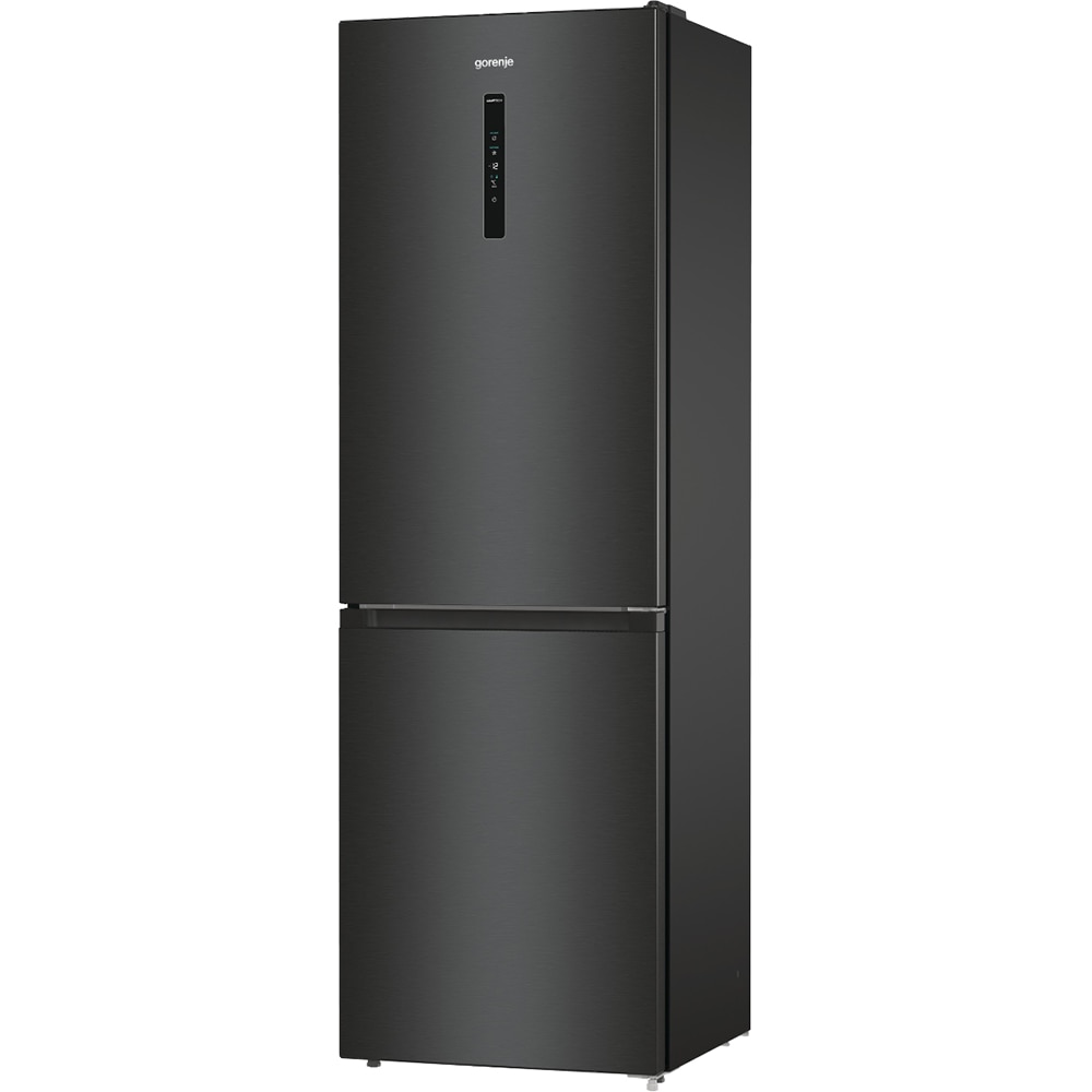 Combina frigorifica GORENJE NRK619EABXL4, No Frost Plus, 300 l, H 185 cm, Clasa E, negru
