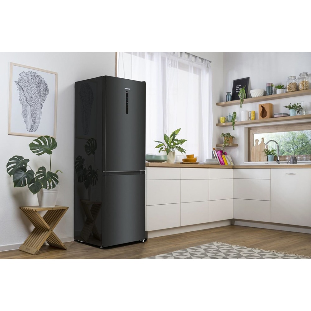 Combina frigorifica GORENJE NRK619EABXL4, No Frost Plus, 300 l, H 185 cm, Clasa E, negru