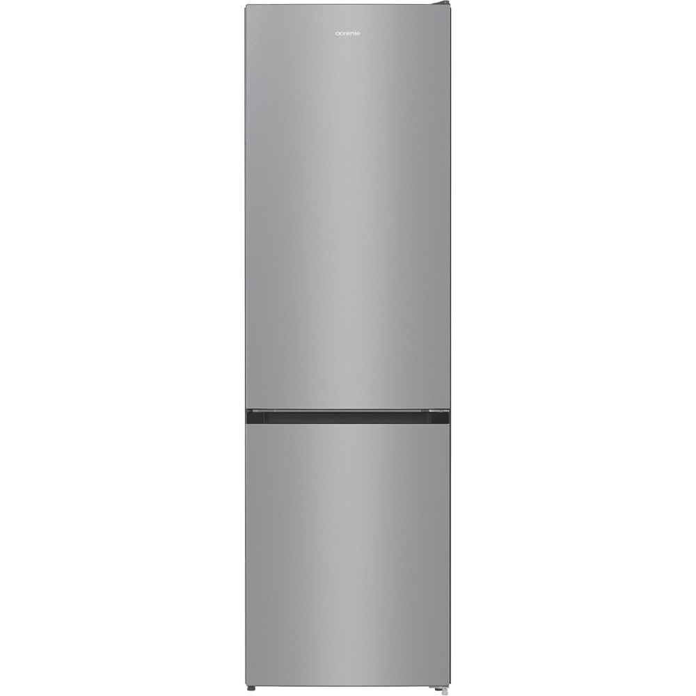 Combina frigorifica GORENJE NRK6202ES4, No Frost Plus, 331 l, H 200 cm, Clasa E, argintiu