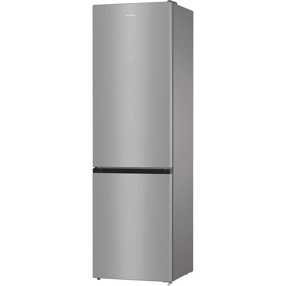 Combina frigorifica GORENJE NRK6202ES4, No Frost Plus, 331 l, H 200 cm, Clasa E, argintiu