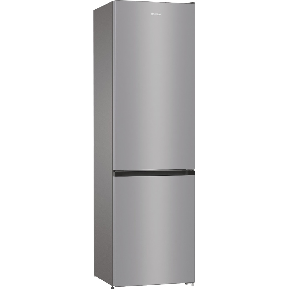 Combina frigorifica GORENJE NRK6202ES4, No Frost Plus, 331 l, H 200 cm, Clasa E, argintiu
