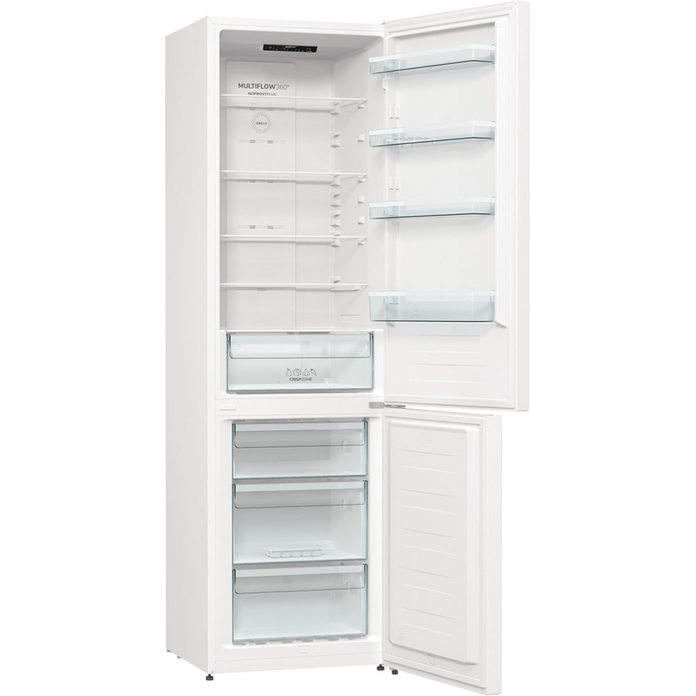 Combina frigorifica GORENJE NRK6202EW4, NoFrost Plus, 331 l, H 200 cm, Clasa E, alb