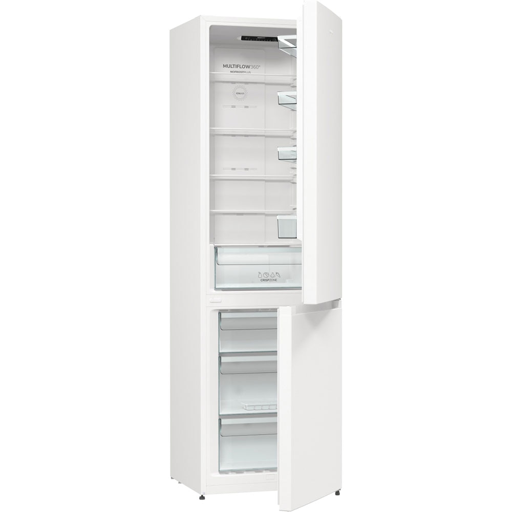 Combina frigorifica GORENJE NRK6202EW4, NoFrost Plus, 331 l, H 200 cm, Clasa E, alb