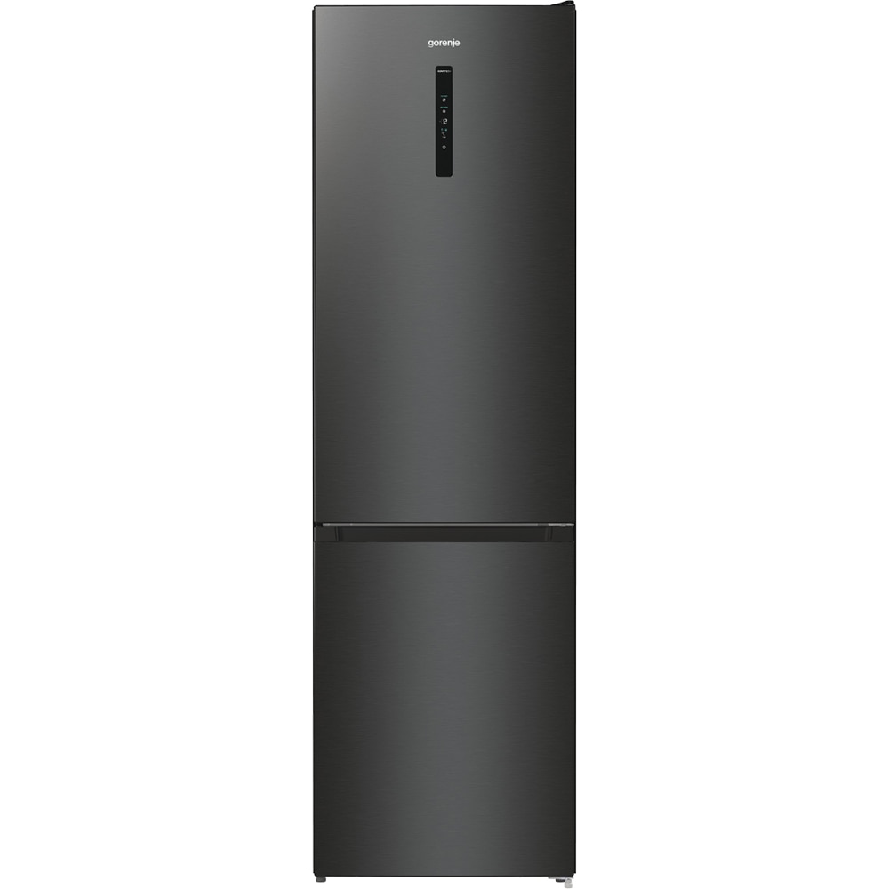 Combina frigorifica GORENJE NRK620EABXL4, No Frost Plus, 331 l, H 200 cm, Clasa E, negru
