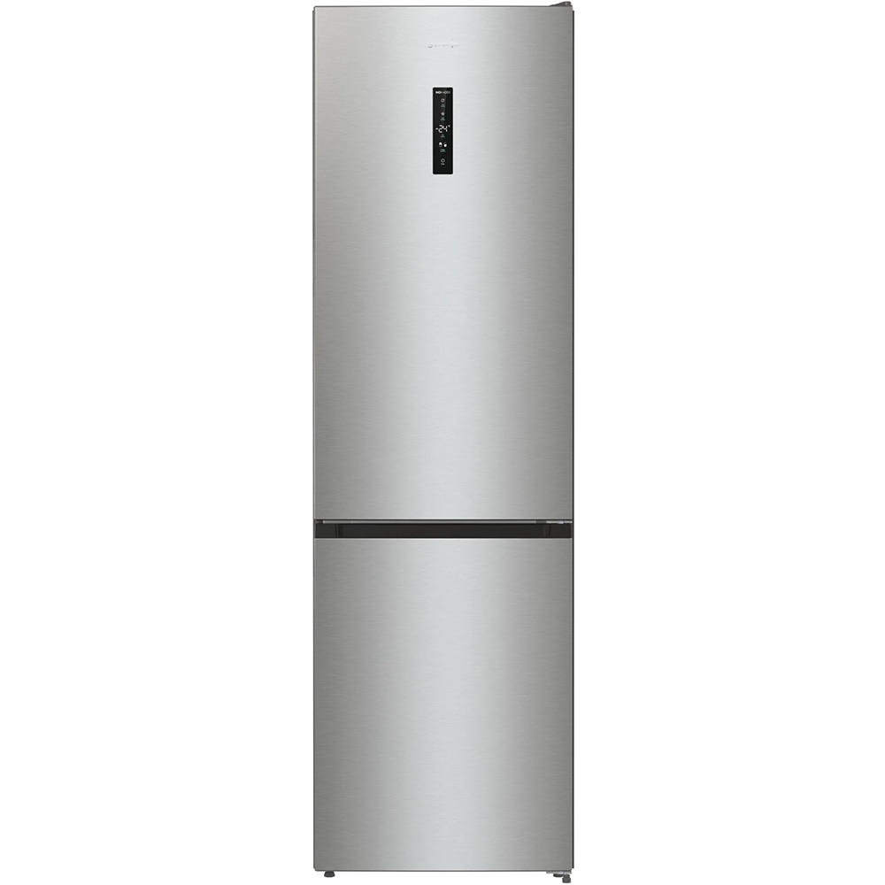 Combina frigorifica GORENJE NRK62CA2XL4, No Frost Plus, 361 l, H 200 cm, Clasa C, argintiu