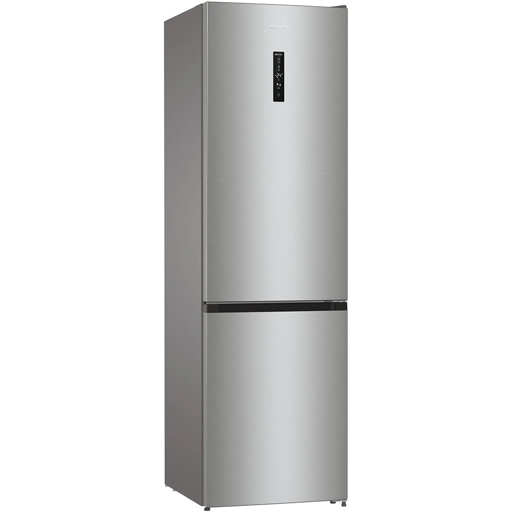 Combina frigorifica GORENJE NRK62CA2XL4, No Frost Plus, 361 l, H 200 cm, Clasa C, argintiu