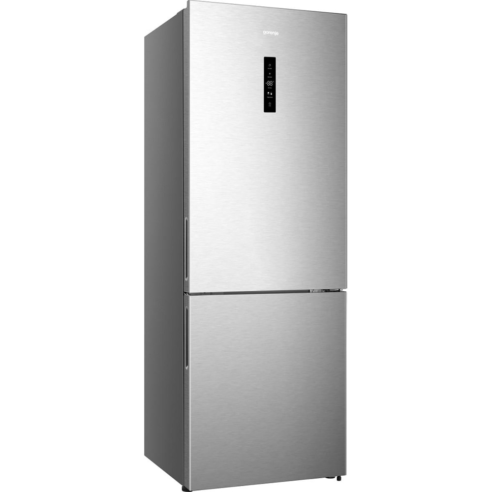 Combina frigorifica GORENJE NRK720EAXL4, No Frost Plus, 495 l, H 200 cm, Clasa E, argintiu