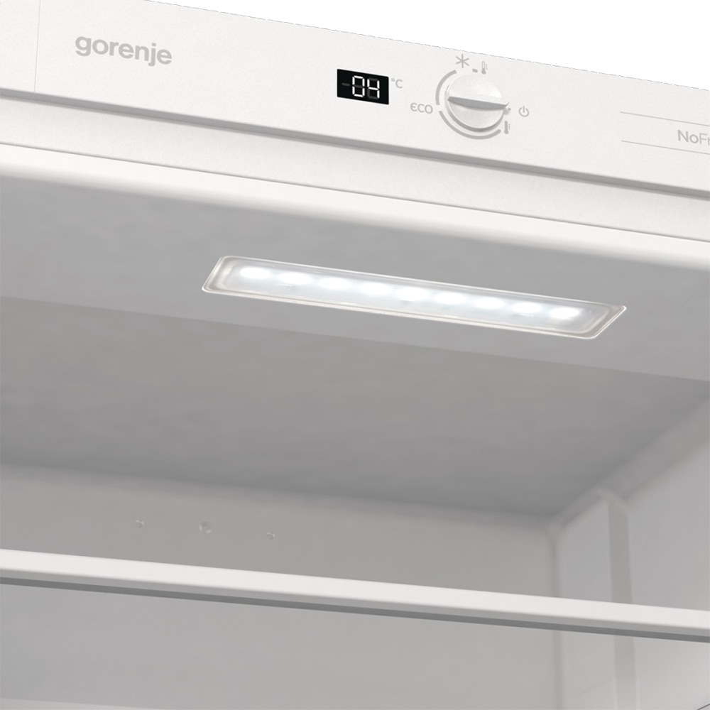 Combina frigorifica incorporabila GORENJE NRKI418EE1, No Frost, 248 l, H 177 cm, Clasa E