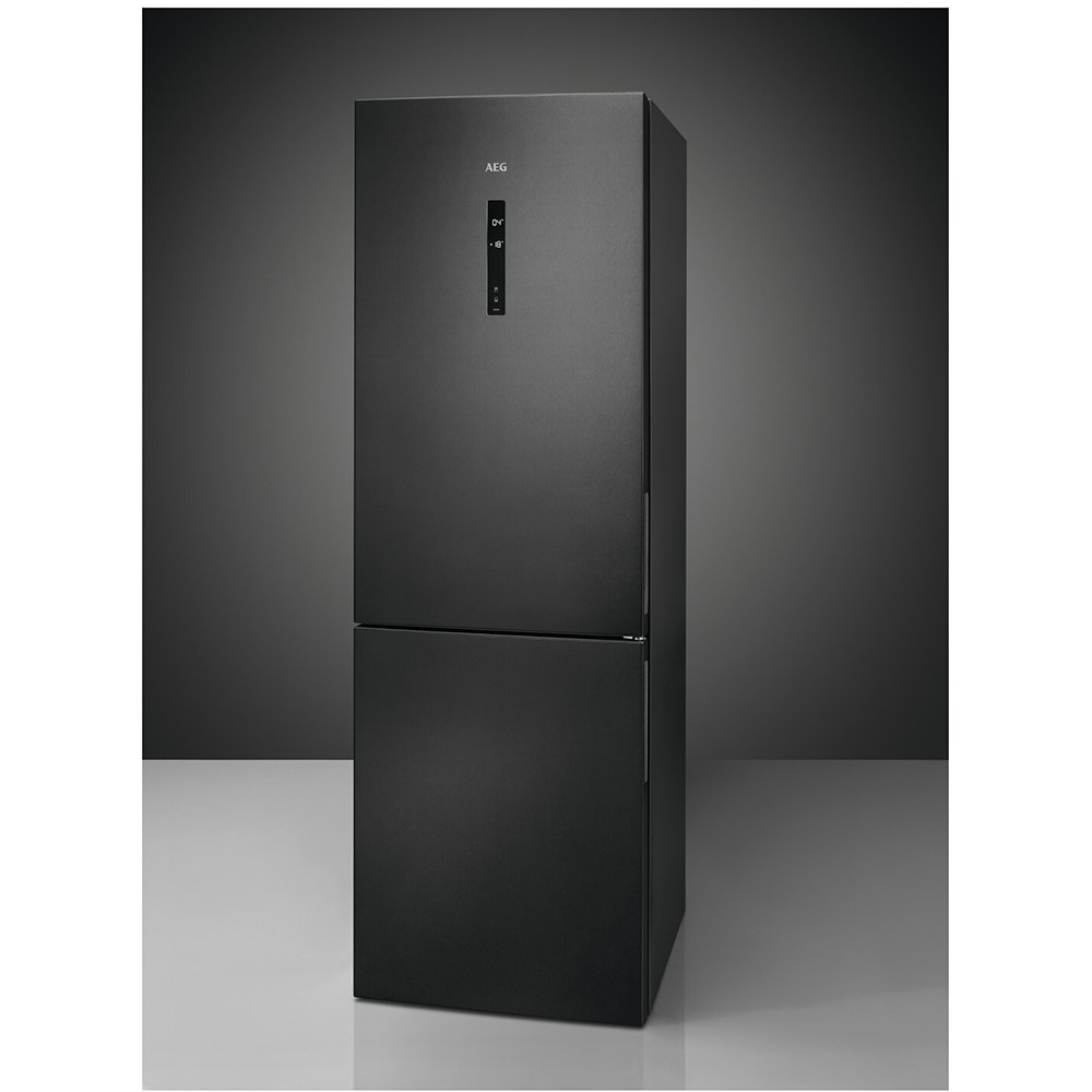 Combina frigorifica AEG ORC8M321EL, No Frost, 331 l, H 186 cm, Clasa E, dark inox
