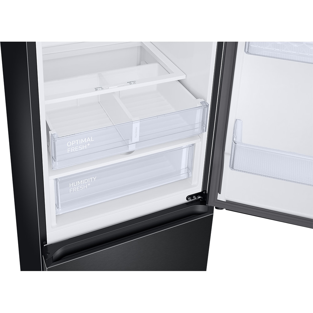 Combina frigorifica SAMSUNG RB34C675EBN/EF, No Frost, 344 l, H 185 cm, Clasa E, Wi-Fi, negru