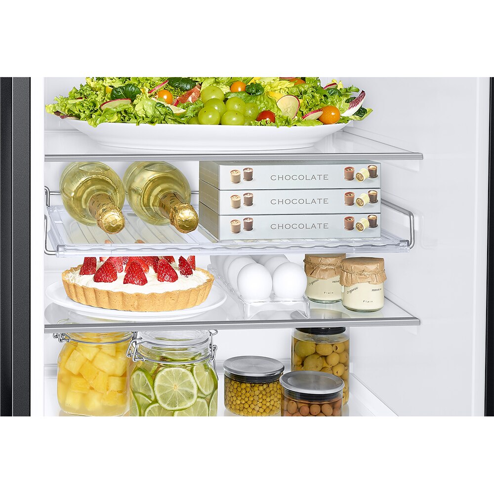 Combina frigorifica SAMSUNG RB34C675EBN/EF, No Frost, 344 l, H 185 cm, Clasa E, Wi-Fi, negru