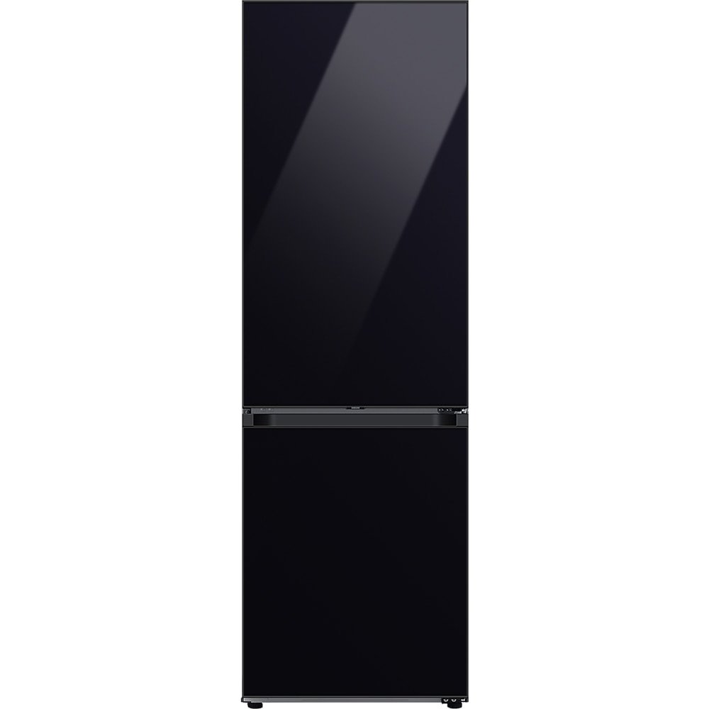Combina frigorifica SAMSUNG RB34C7B5E22/EF, Bespoke, No Frost, 344 l, H 185 cm, Clasa E, All-Around Cooling, sticla neagra