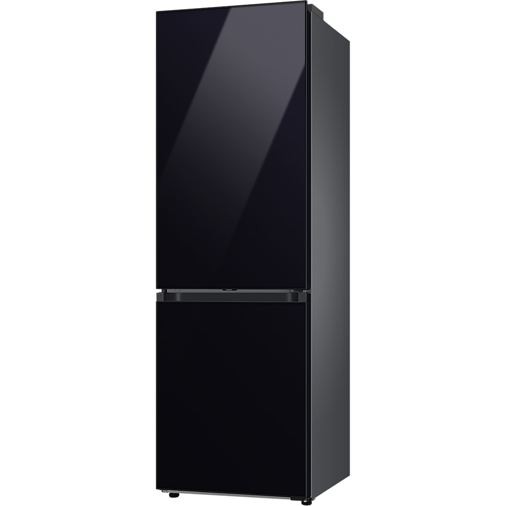 Combina frigorifica SAMSUNG RB34C7B5E22/EF, Bespoke, No Frost, 344 l, H 185 cm, Clasa E, All-Around Cooling, sticla neagra