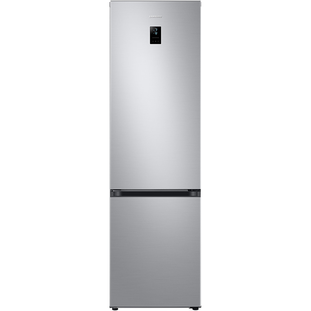 Combina frigorifica SAMSUNG RB38C671DSA/EF, No Frost, 390 l, H 203 cm, Clasa D, All-Around Cooling, argintiu