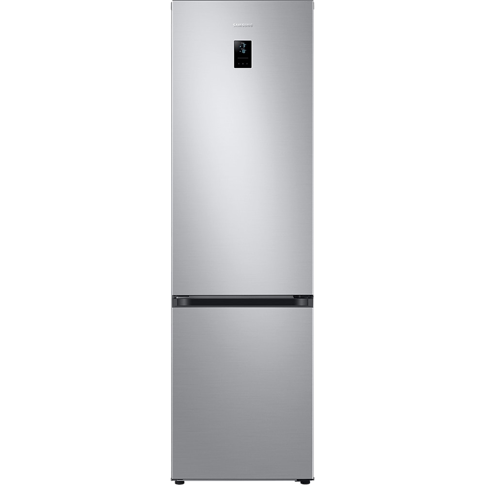 Combina frigorifica SAMSUNG RB38T672ESA/EF, No Frost, 390 l, H 203 cm, Clasa E, All-Around Cooling, argintiu