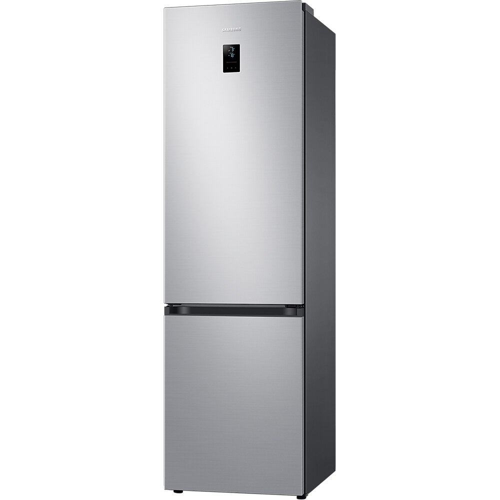 Combina frigorifica SAMSUNG RB38T672ESA/EF, No Frost, 390 l, H 203 cm, Clasa E, All-Around Cooling, argintiu