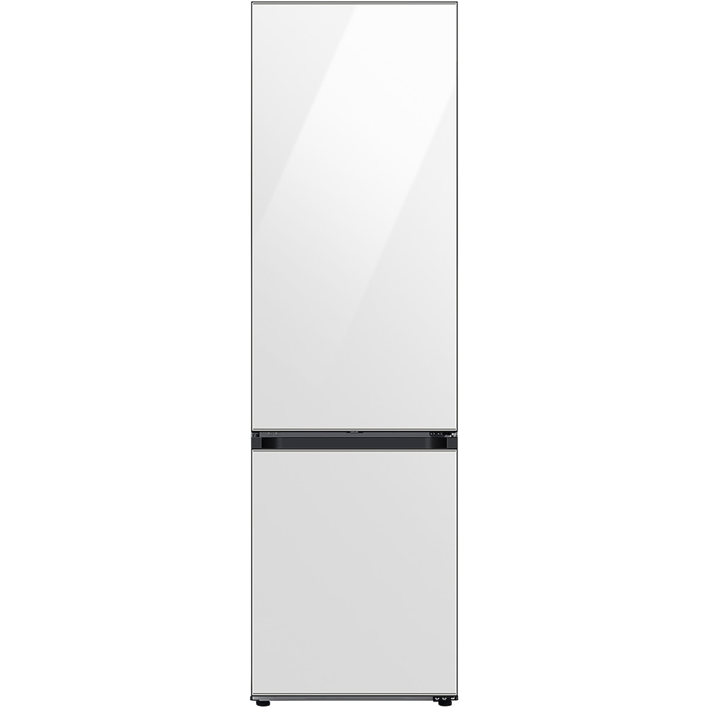 Combina frigorifica SAMSUNG RB38C7B5C12/EF Bespoke, No Frost, 390 l, H 203 cm, Clasa C, Sticla alba
