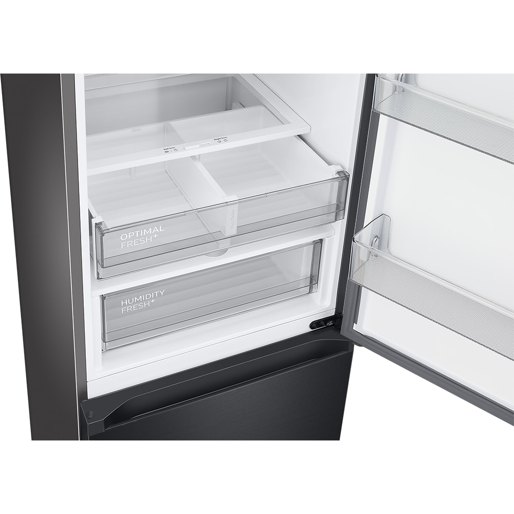 Combina frigorifica SAMSUNG RB38C7B6AB1/EF, No Frost, 387 l, H 203 cm, Clasa A, Twin Cooling Plus, negru