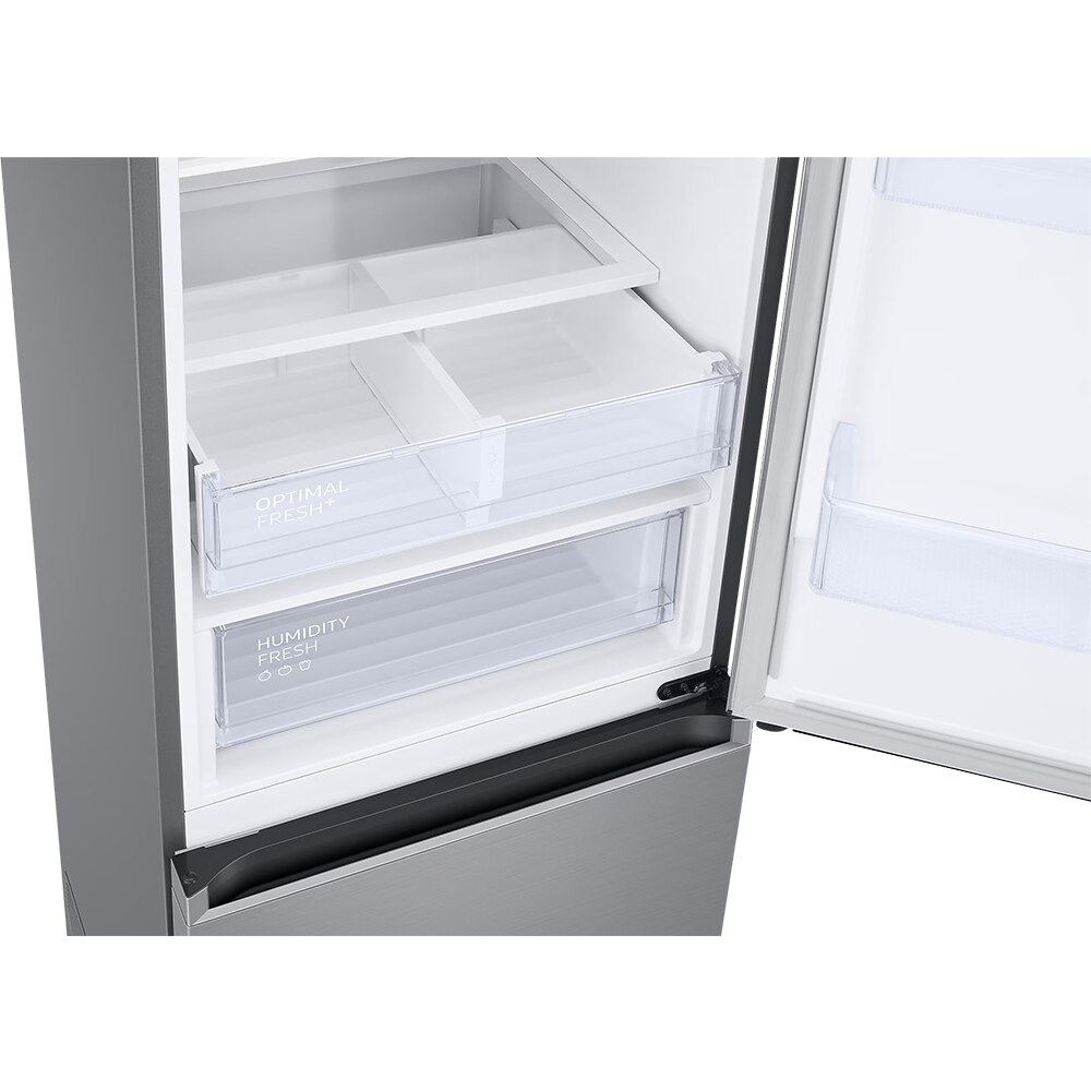 Combina frigorifica SAMSUNG RB38T607BS9/EF, No Frost, 387 l, H 203 cm, Clasa B, Twin Cooling Plus, inox