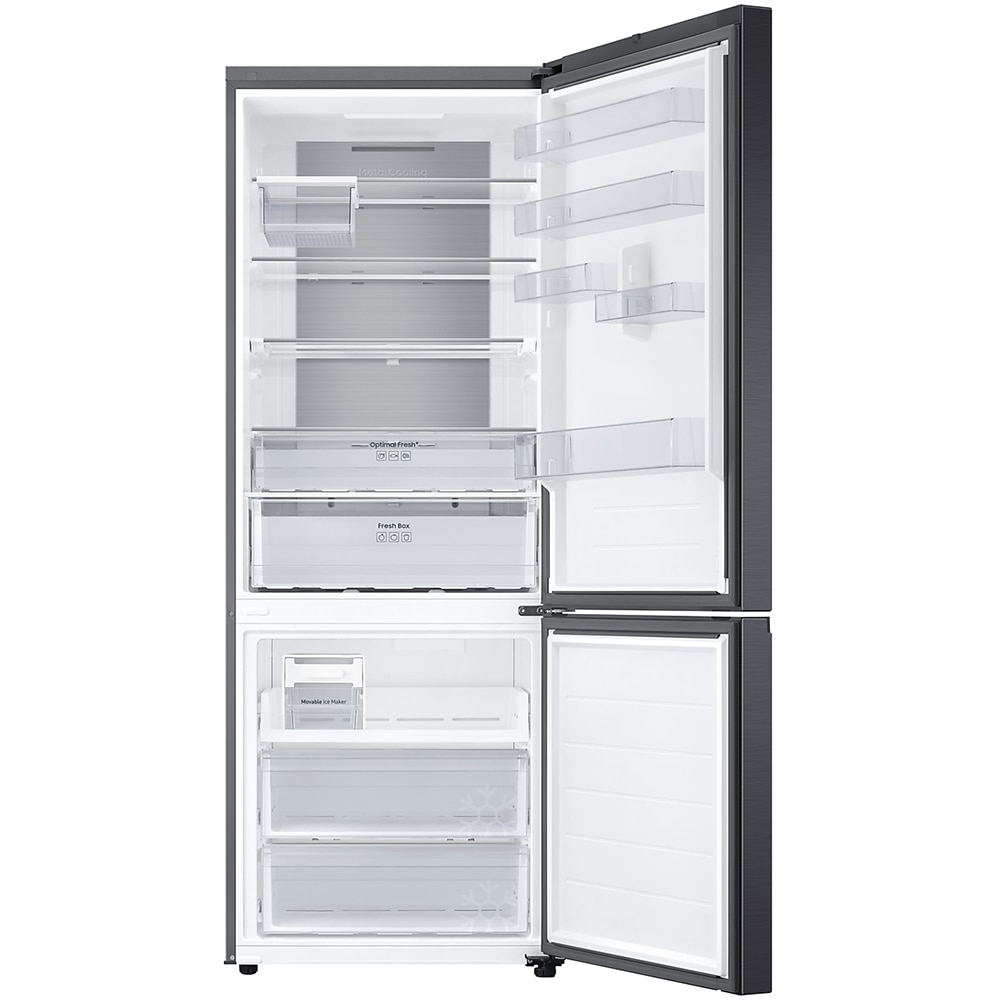 Combina frigorifica SAMSUNG RB53DG706AB1EO, No Frost, 538 l, H 203 cm, Clasa A, Wi-Fi, negru