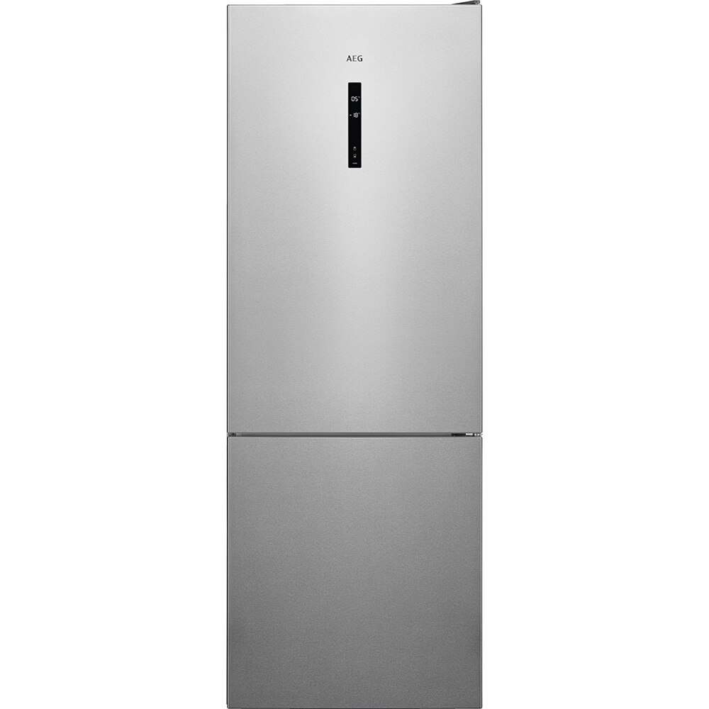 Combina frigorifica AEG RCB646E3MX, No Frost, 481 l, H 192 cm, Clasa E, inox