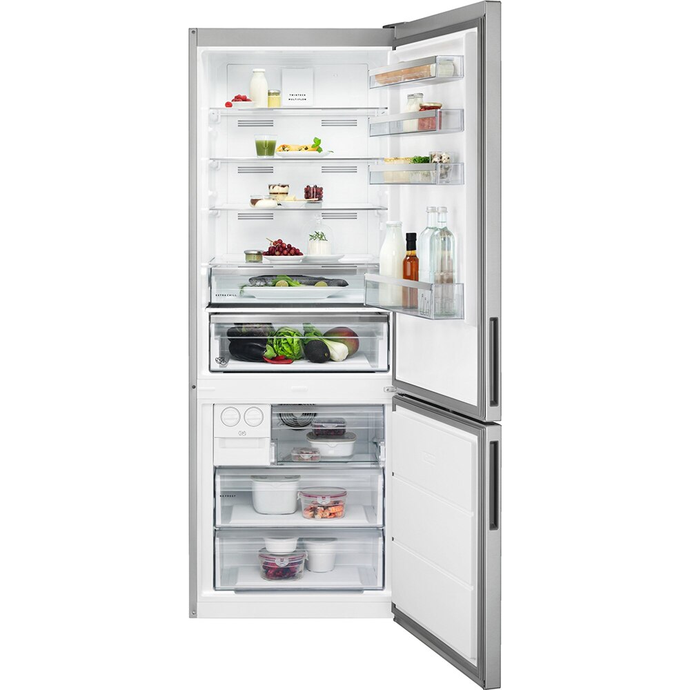 Combina frigorifica AEG RCB646E3MX, No Frost, 481 l, H 192 cm, Clasa E, inox