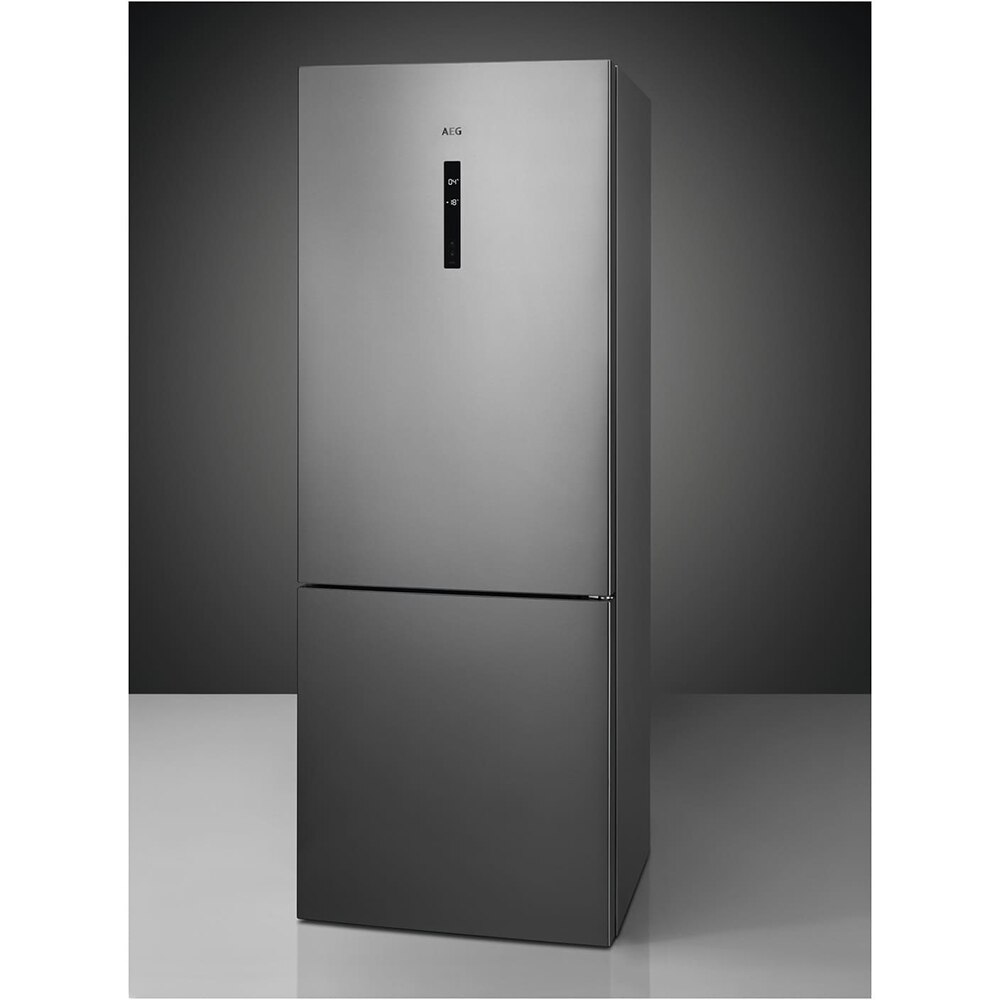 Combina frigorifica AEG RCB646E3MX, No Frost, 481 l, H 192 cm, Clasa E, inox