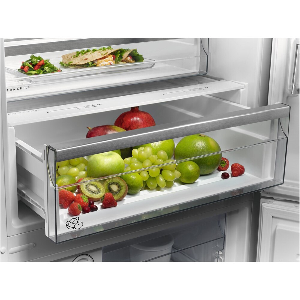 Combina frigorifica AEG RCB646E3MX, No Frost, 481 l, H 192 cm, Clasa E, inox