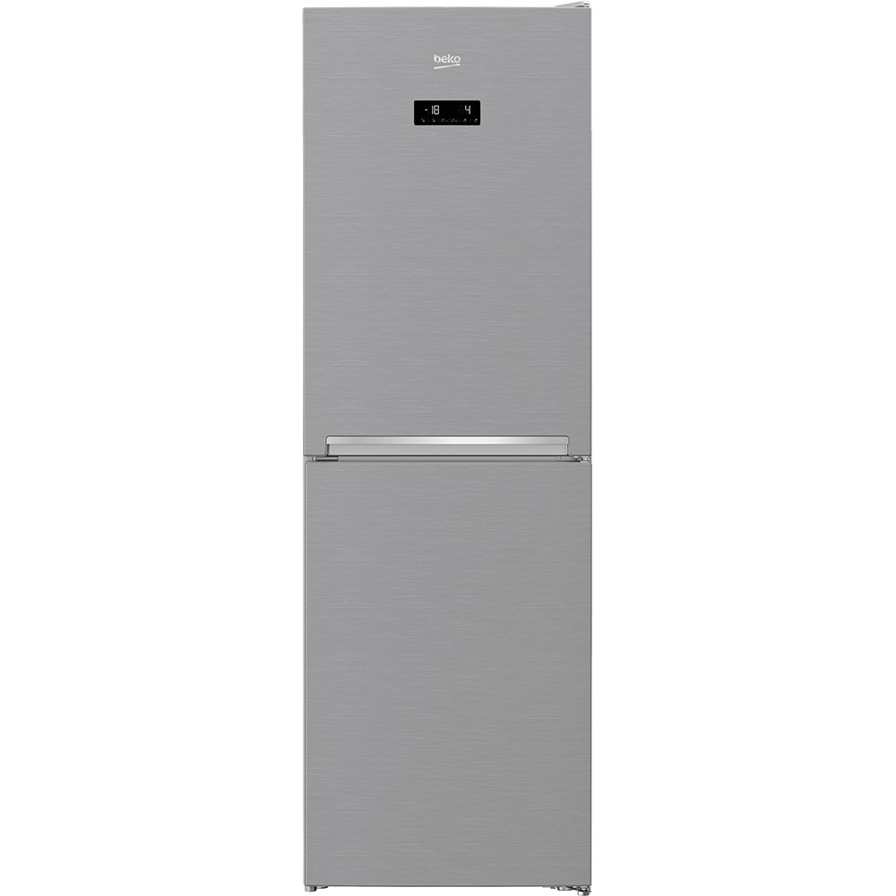 Combina frigorifica BEKO RCNA386E40ZXBN, NeoFrost, 358 l, H 203 cm, Clasa E, argintiu