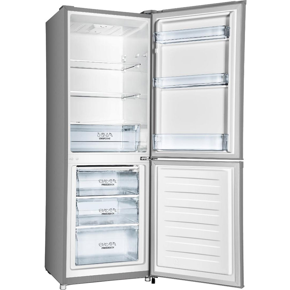 Combina frigorifica GORENJE RK416DPS4, 230 l, H 161 cm, Clasa D, argintiu