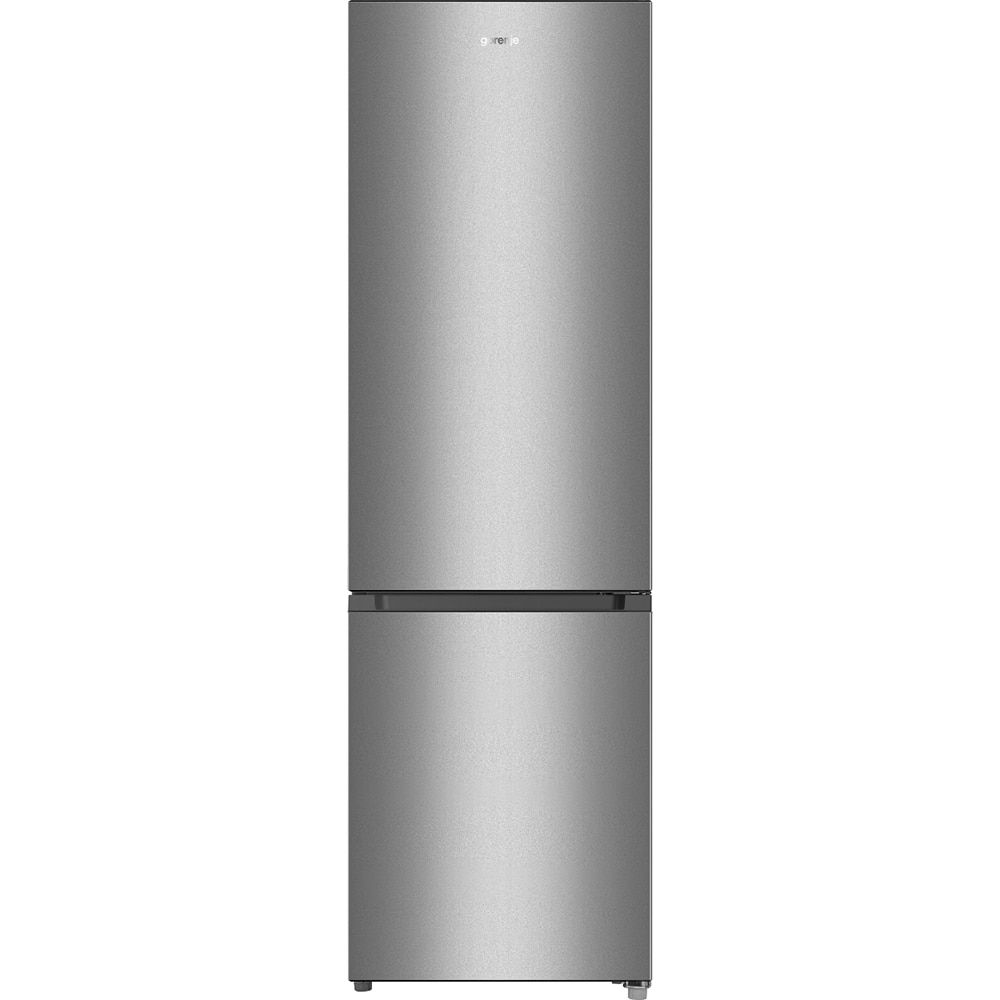 Combina frigorifica GORENJE RK4182PS4, 269 l, H 180 cm, Clasa E, argintiu