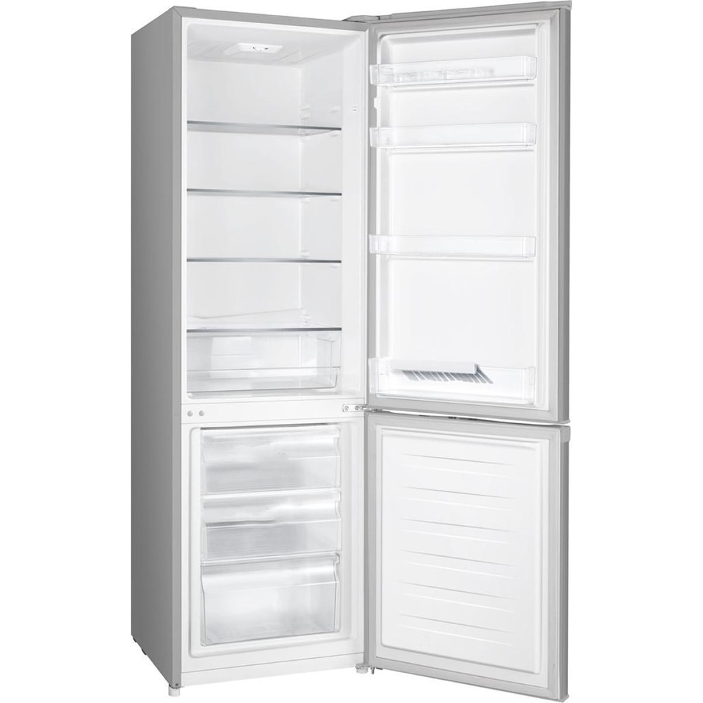 Combina frigorifica GORENJE RK418DPS4, 269 l, H 180 cm, Clasa D, argintiu