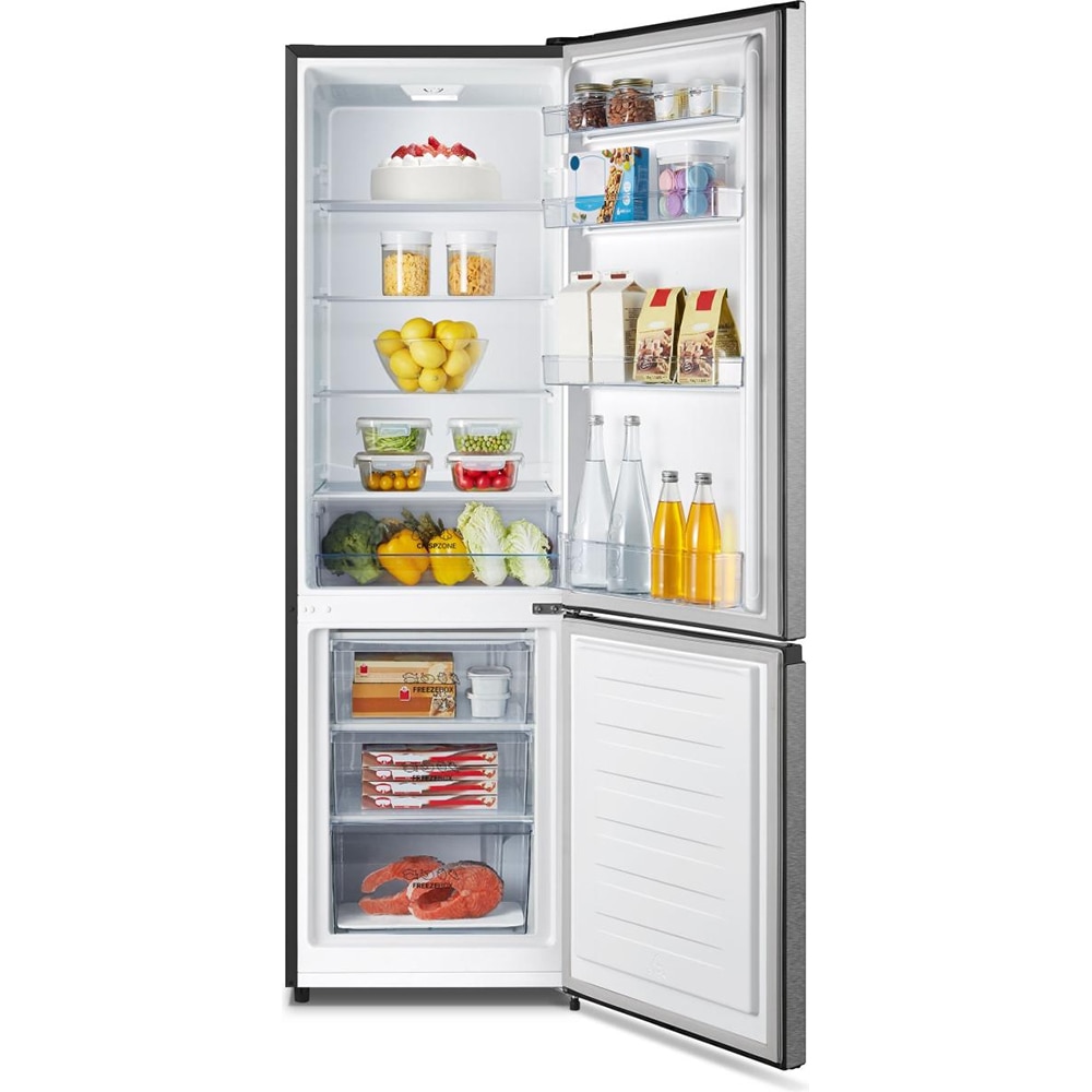 Combina frigorifica GORENJE RK418DPS4, 269 l, H 180 cm, Clasa D, argintiu