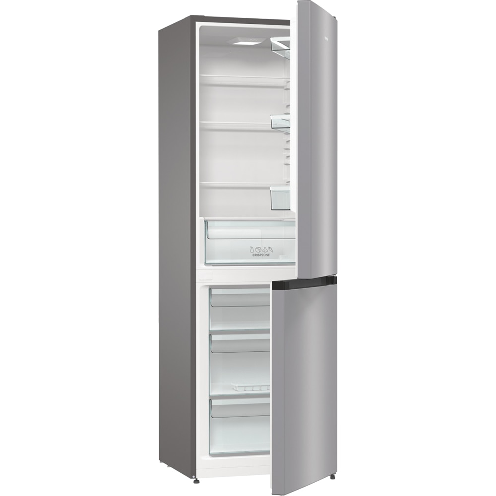 Combina frigorifica GORENJE RK6192ES4, 314 l, H 185 cm, Clasa E, argintiu