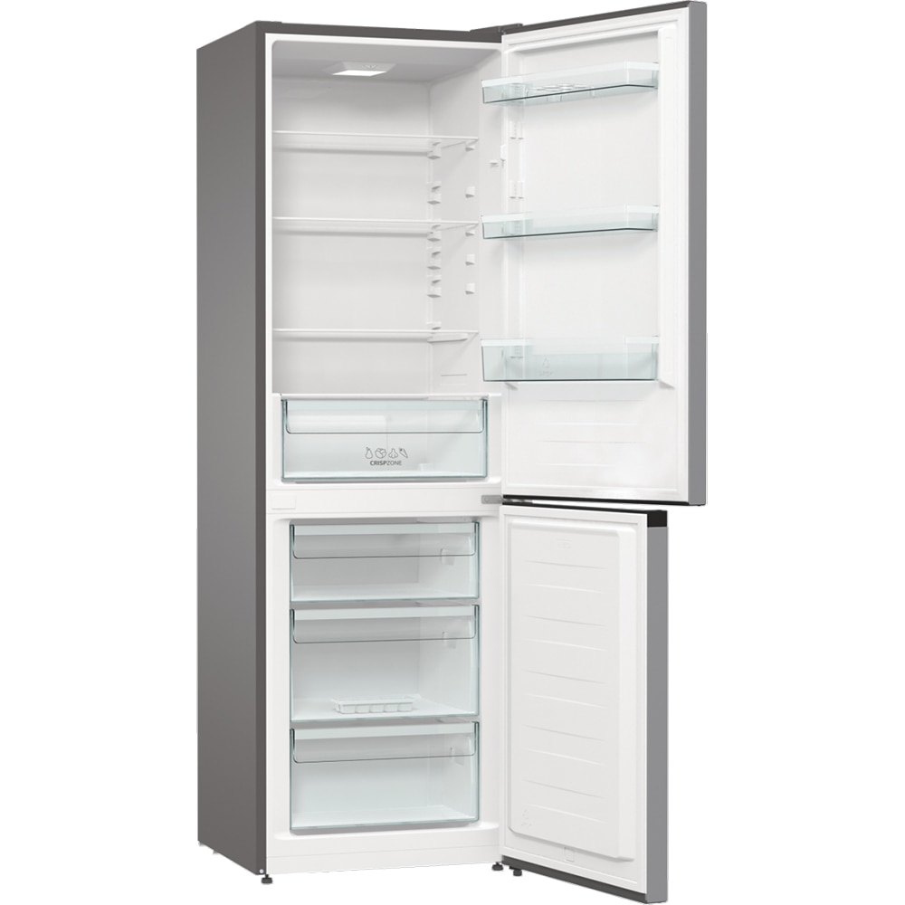 Combina frigorifica GORENJE RK6192ES4, 314 l, H 185 cm, Clasa E, argintiu