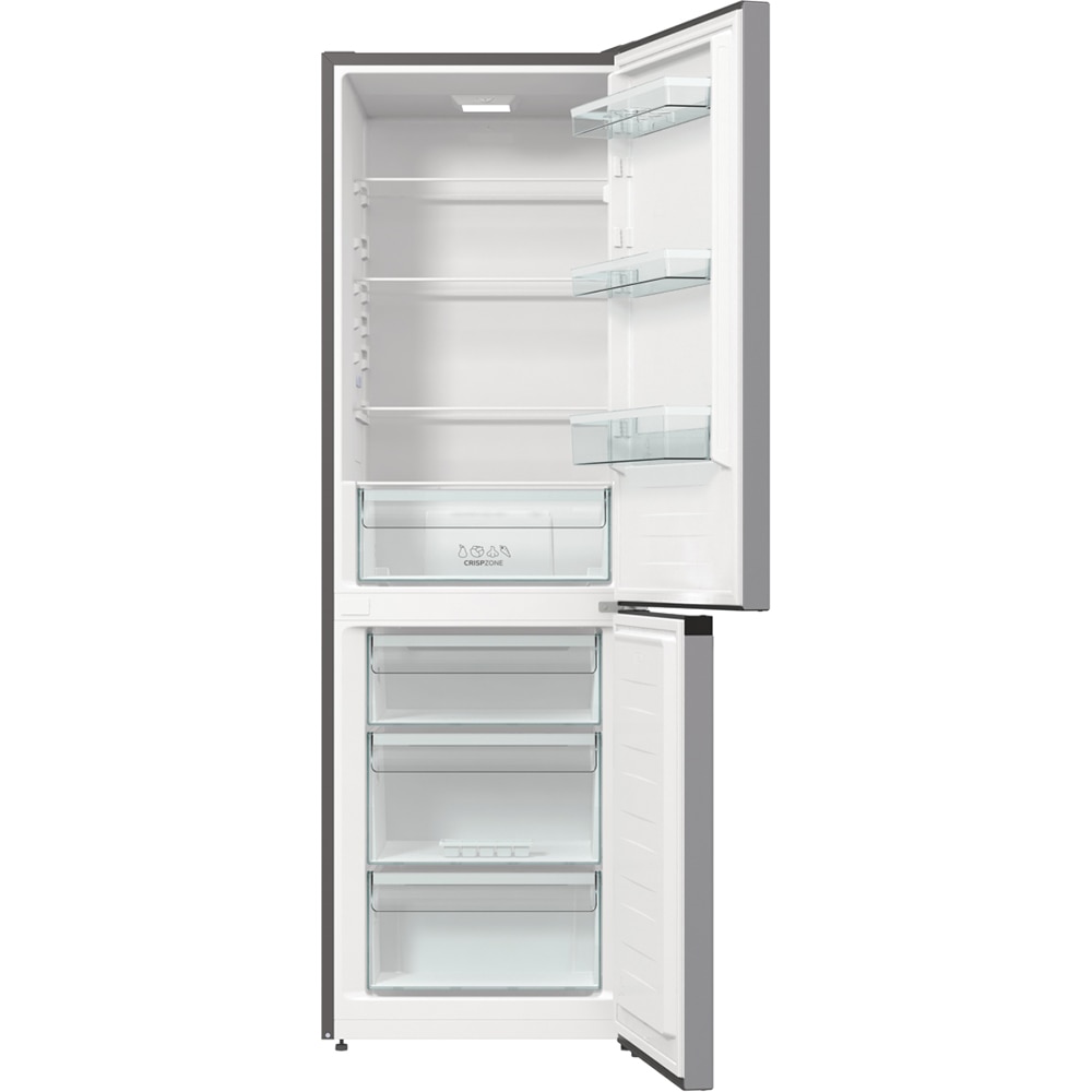 Combina frigorifica GORENJE RK6192ES4, 314 l, H 185 cm, Clasa E, argintiu