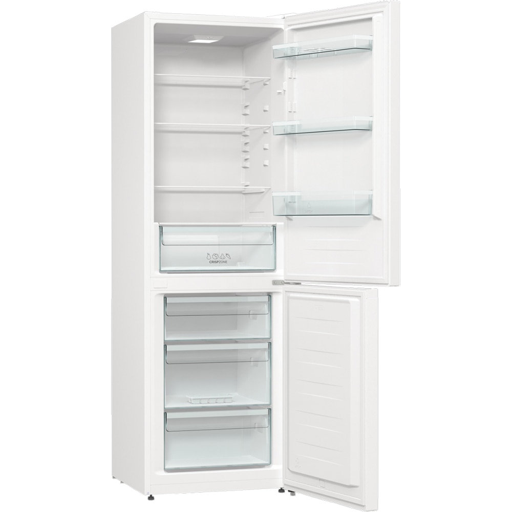 Combina frigorifica GORENJE RK6192EW4, FrostLess, 314 l, H 185 cm, Clasa E, alb