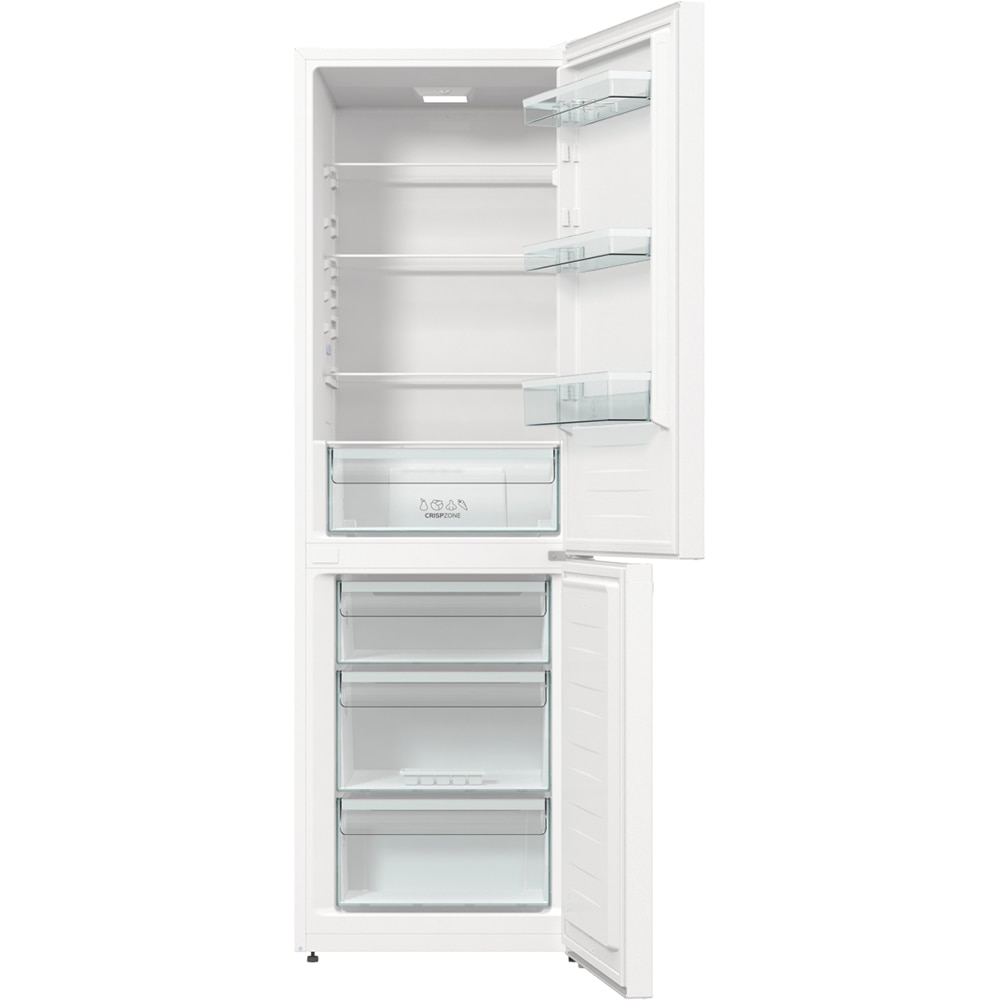 Combina frigorifica GORENJE RK6192EW4, FrostLess, 314 l, H 185 cm, Clasa E, alb
