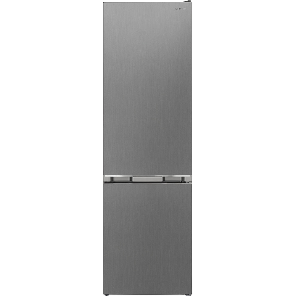 Combina frigorifica SHARP SJ-FBA05DTXLE-EU, Advanced No Frost, 270 l, H 180 cm, Clasa E, inox
