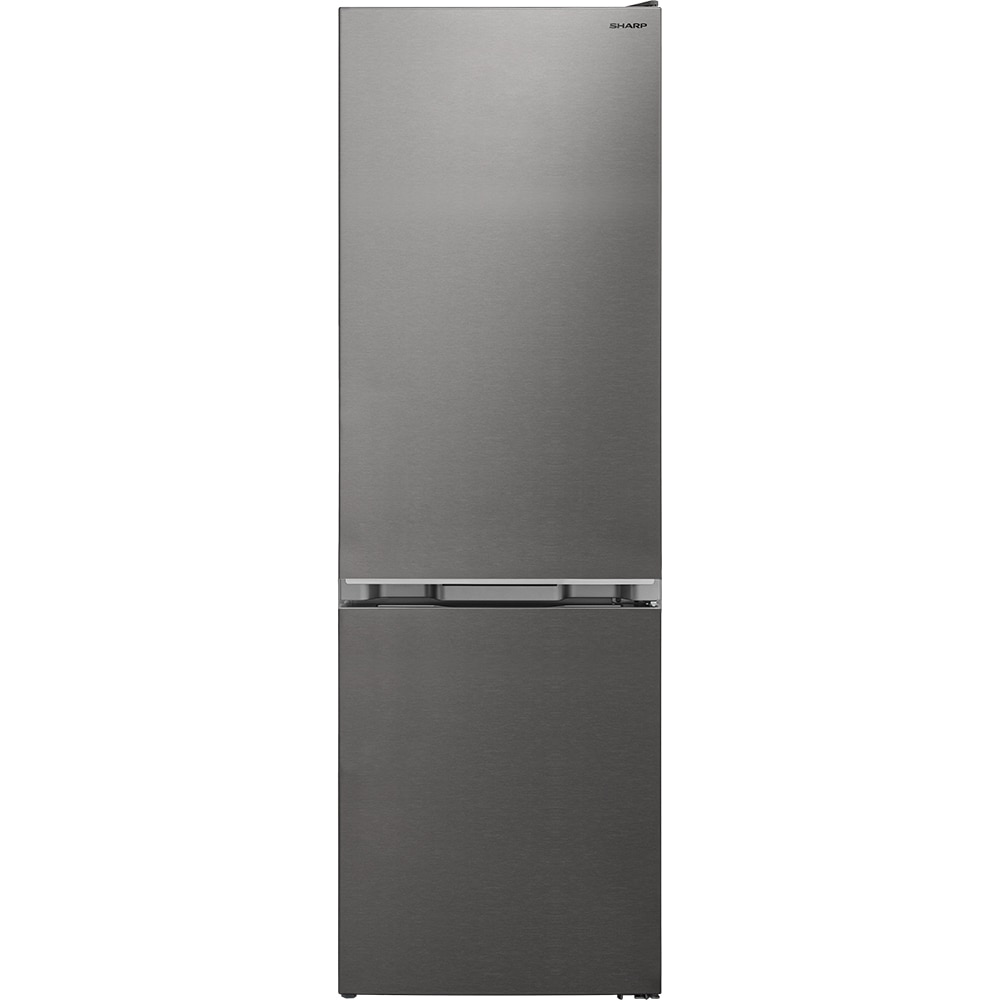 Combina frigorifica SHARP SJ-FBA11DMXIE-EU, Advanced NoFrost, 331 l, H 185 cm, Clasa E, inox