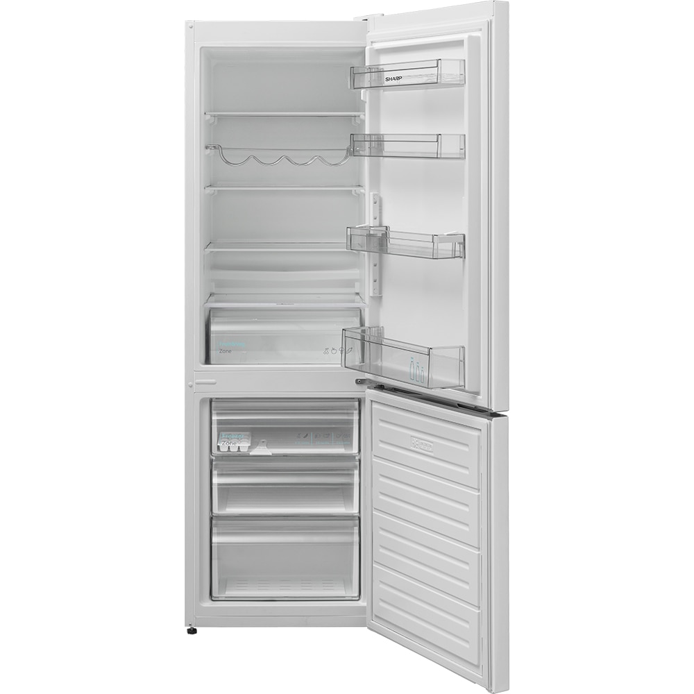 Combina frigorifica SHARP SJ-FBB04DTXWE-EU, 268 l, H 170 cm, Clasa E, alb