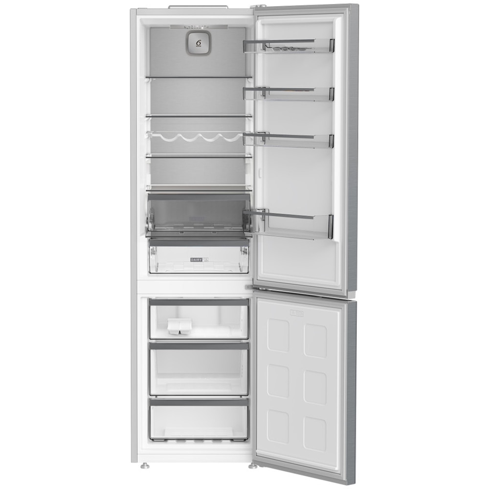 Combina frigorifica WHIRLPOOL WHK 25404 XP8E, Total No Frost, 355 l, H 203.5 cm, Clasa A, inox