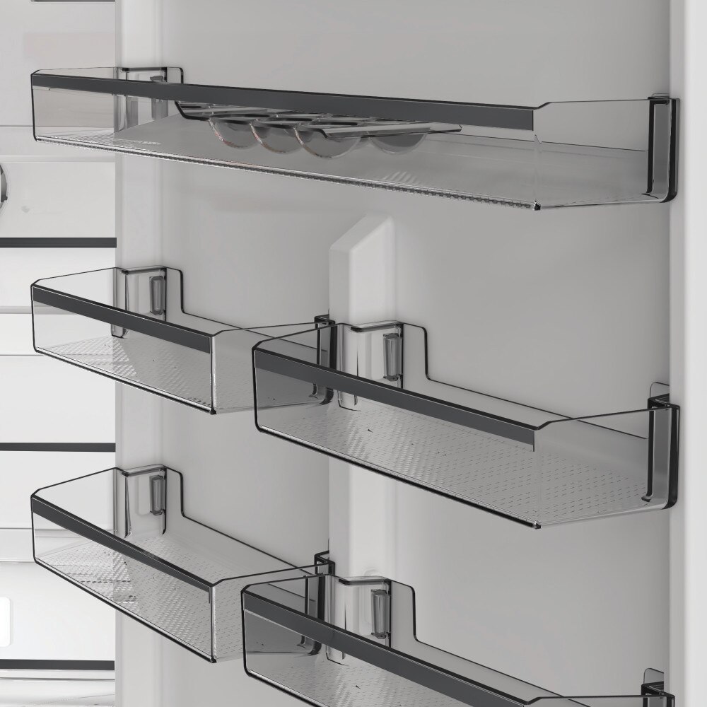 Combina frigorifica WHIRLPOOL WHK2 6493W X5E, No Frost, 490 l, H 192 cm, Clasa D, Dozator apa, inox